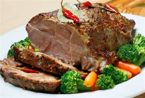 Pečená bravčová krkovička