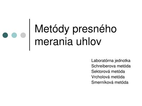 Hrnčeková metóda merania surovín