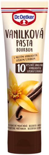 Fotografia vanilkového krému v miske s vanilkovým strukom