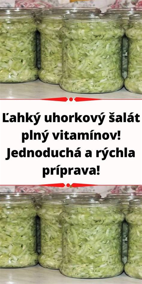 Rýchla a jednoduchá príprava šalátu