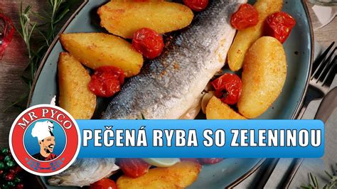 Pečená ryba so zeleninou