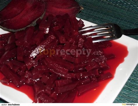 červená repa na prípravu pomazánky