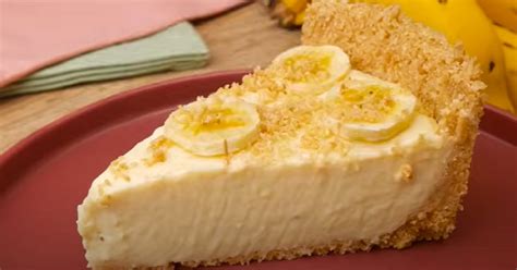 Nepečený banánový cheesecake