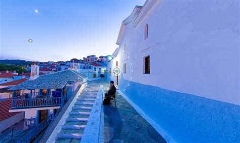 Panagitsa z Pyrgu v Skopelos Chora