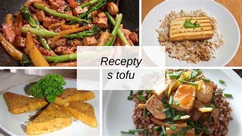 Rôzne jedlá s tofu