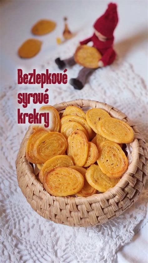 Bezlepkové syrové krekry