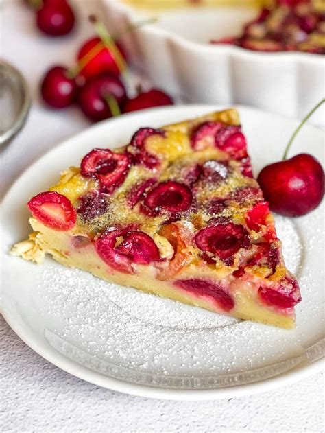 Čerešňový Clafoutis vo forme
