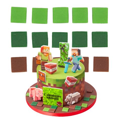 Nápady na Minecraft motívy na tortu
