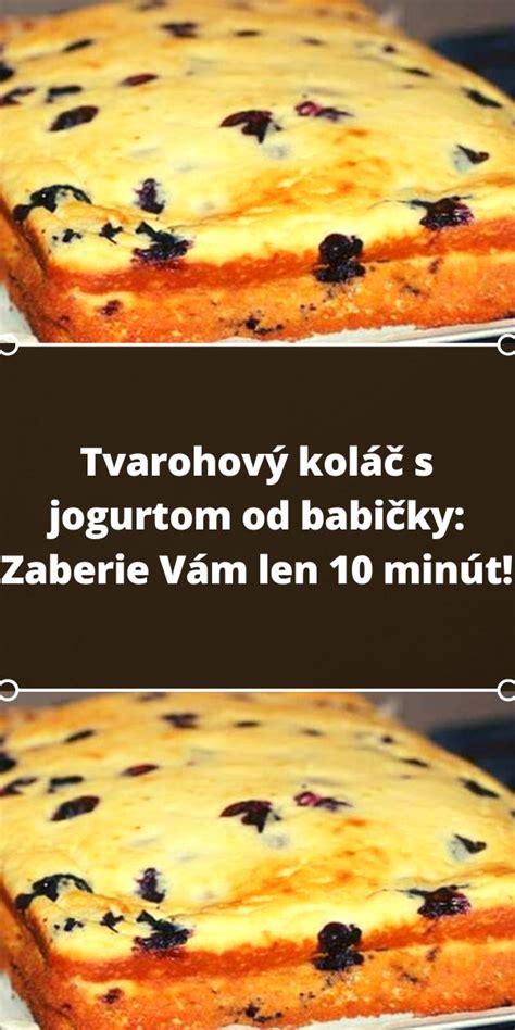 Krehký koláč s jogurtom a zeleninou