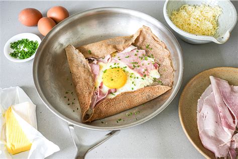 Galette s ovocnou náplňou