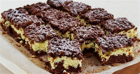 Strúhaný koláč s tvarohom