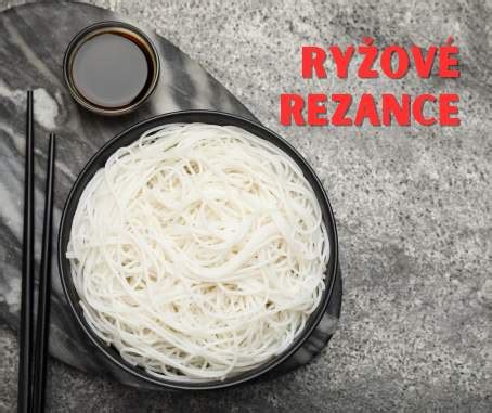 Ilustrácia pokrmu z ryžových rezancov