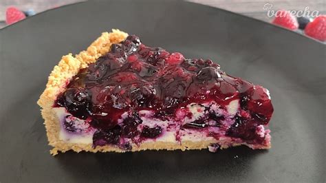Koláč cheesecake s ovocím
