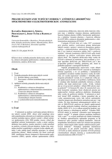 Princíp atómovej absorpčnej spektrometrie