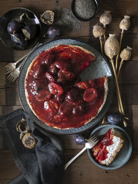Zdravší cheesecake so slivkami a figami