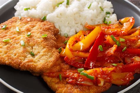 Zoznam ingrediencií pre bravčový rezeň na slaninke, tarhoňu a čalamádu