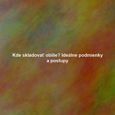 Ideálne podmienky pre rast jedle