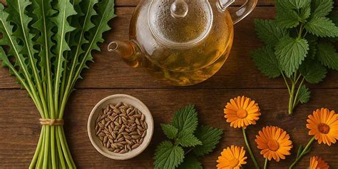 Bylinky na detoxikáciu pečene