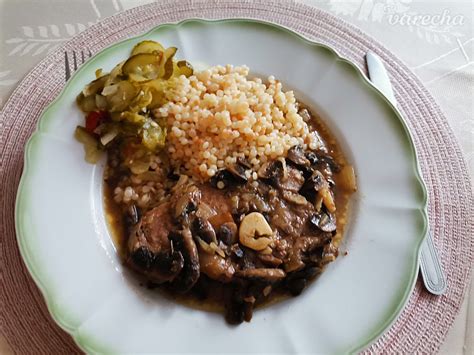 široký záber na bravčovú krkovičku