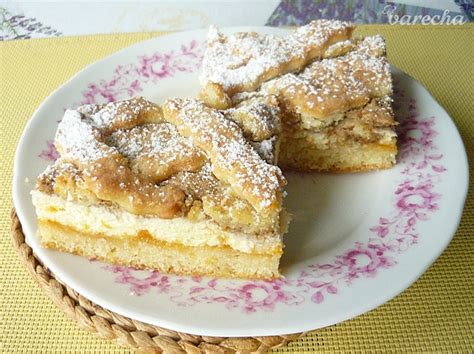 Tvarohový mrežovník s cukrovou mriežkou