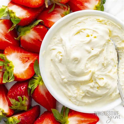 Mascarpone cheese texture