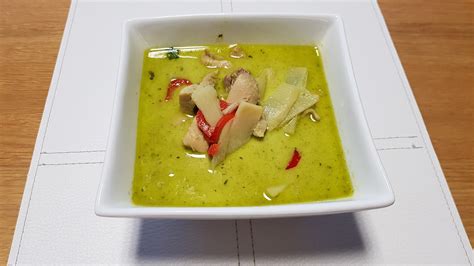 Zloženie zelenej kari pasty