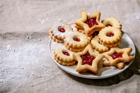 rozmanité linecké pečivo