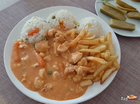 Kuracie mäso s cuketou na smotane
