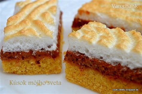Výber koláčov s bielkovým snehom