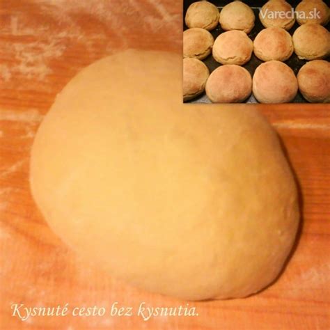 Kysnuté cesto počas prvého kysnutia