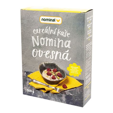 Obal produktu Nominal ovsená kaša 300g