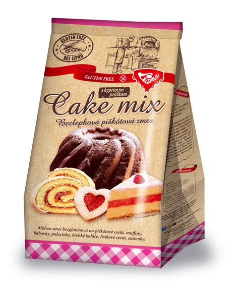 Balenie bezlepkovej múčnej zmesi Liana Cake Mix