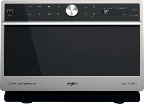 Multifunkčná mikrovlnná rúra Whirlpool Jet Chef s rôznymi funkciami