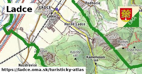 Mapa: Ladce a partnerské mesto Kelč (Česká republika)