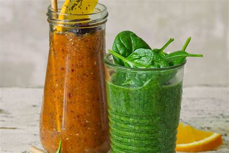 Makové smoothie s listovou zeleninou