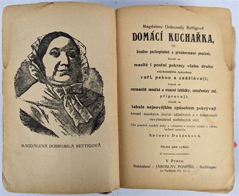 Magdalena Dobromila Rettigová a jej kuchařka