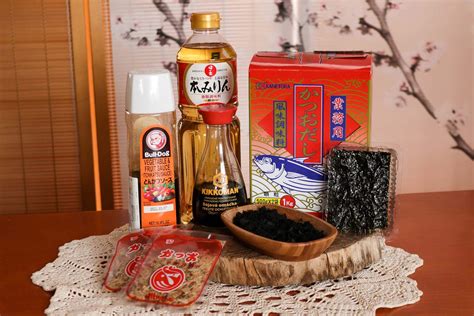 Základné ingrediencie pre sushi