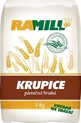 Kolekcia rôznych druhov krupice (pšeničná, špaldová, pohánková, kukuričná)