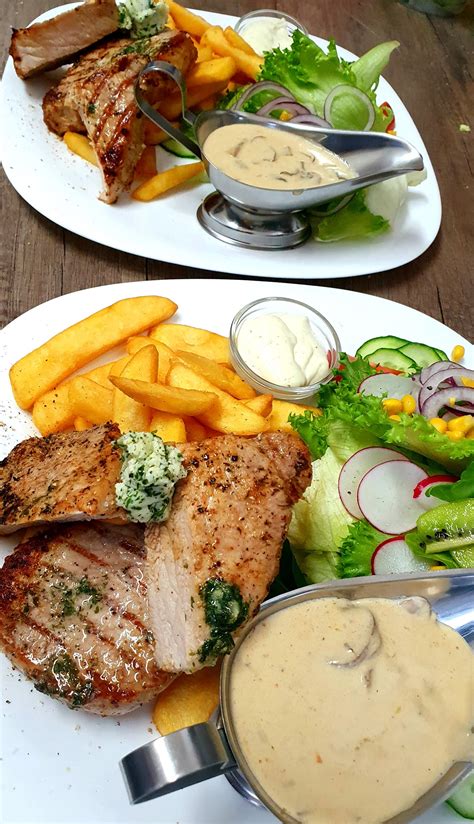 Steak s prílohou pre dvoch
