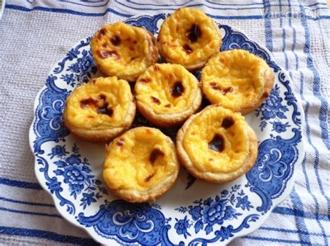Portugalské pudingové koláčiky Pastéis de Nata