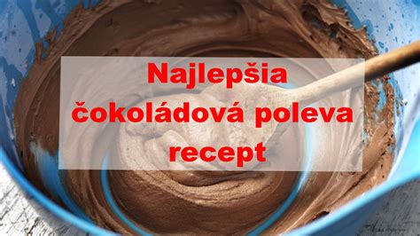 Čokoládová poleva na srnčom chrbte