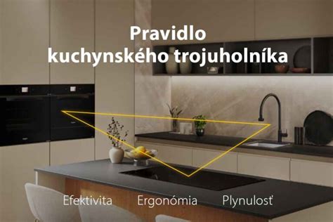 Schéma kuchynského pracovného trojuholníka