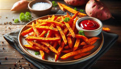 Ilustrácia krájania batátov na hranolky