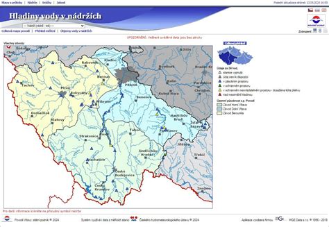 Mapa Veľkej Paky s vyznačenými dôležitými miestami