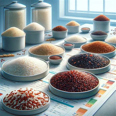 Rôzne druhy ryže