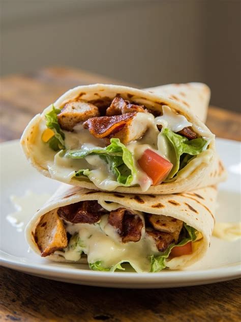 Tortilla plnená grilovaným kuracím mäsom a čerstvou zeleninou