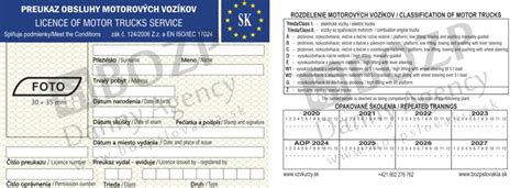 Preukaz obsluhy vysokozdvižného vozíka