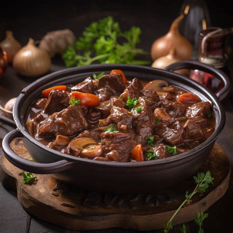 Ikona francúzskych receptov Boeuf Bourguignon