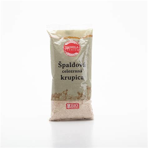 Špaldová krupica v miske