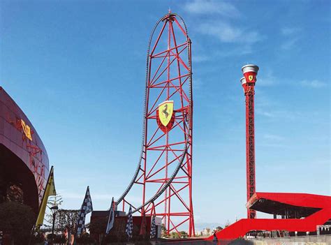 Ferrari Land Red Force horská dráha